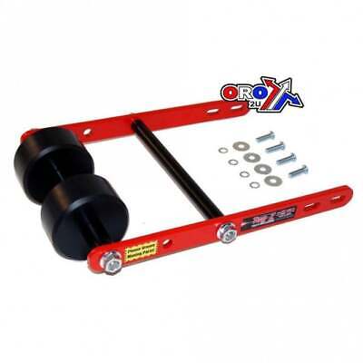 Tag-Z ATV/Quad Twin Roller Wheelie Bar - KFX LTZ LTR YFM - Black/Green